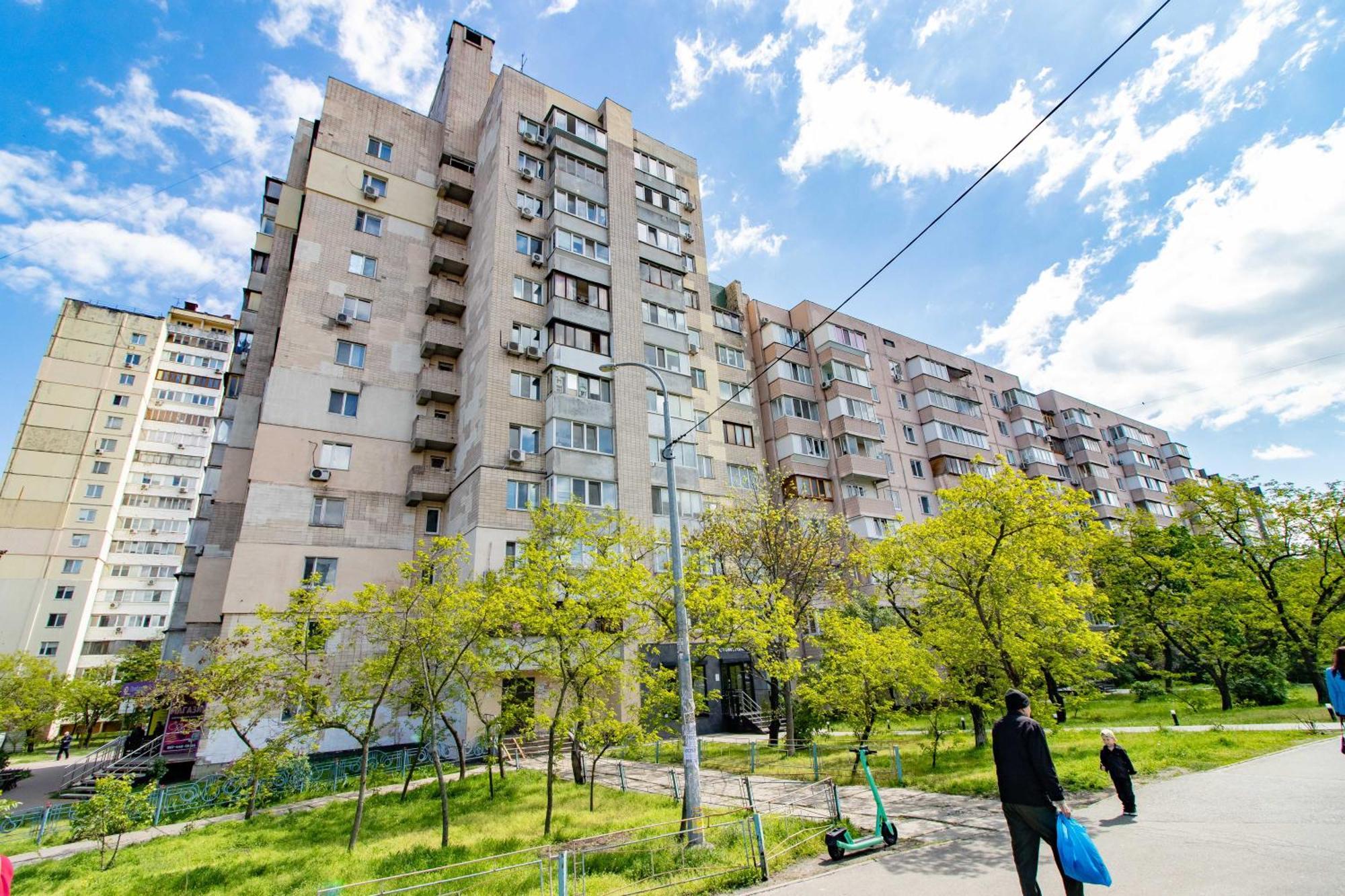 Kvartirkoff Na Obolonskom 40 Kiev Eksteriør bilde